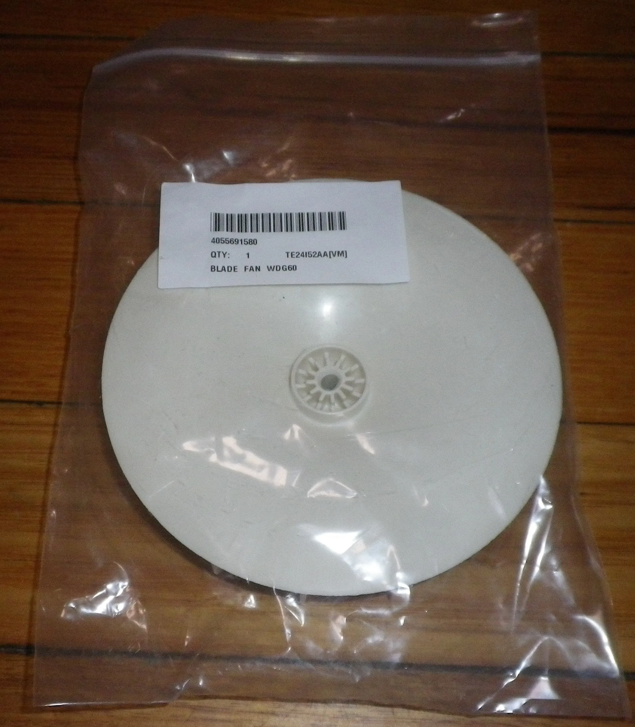 Westinghouse Dryer Fan Blade suits WWW9024M5WA Washer Dryer - Part # 4055691580