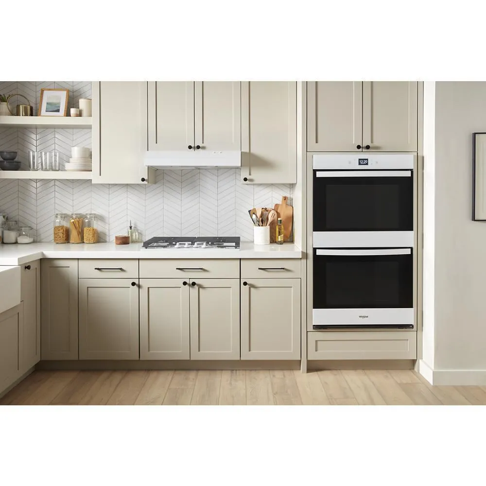 Whirlpool WOED5027LW 8.6 Total Cu. Ft. Double Wall Oven with Air Fry When Connected