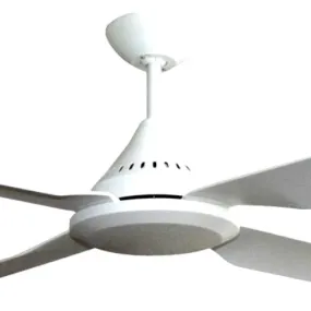 White Martec Imperial 4 Blade 48" Ceiling Fan