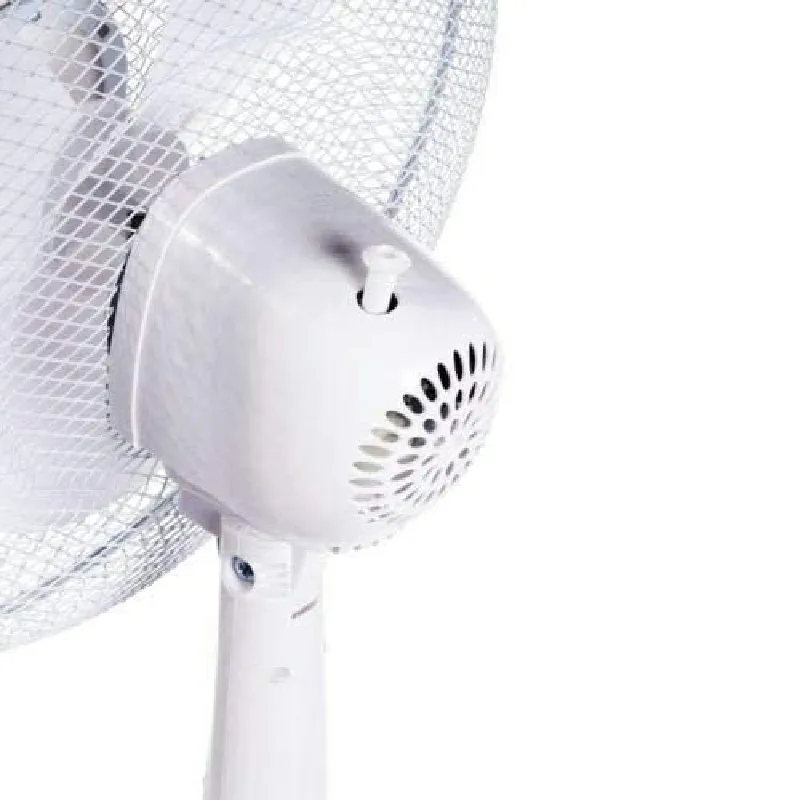 White Pedestal Fan - 16"