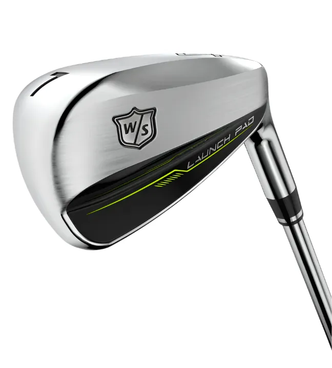 Wilson Launch Pad 2 Men's Graphite Combo Iron Set 4H, 5-P   GW   SW