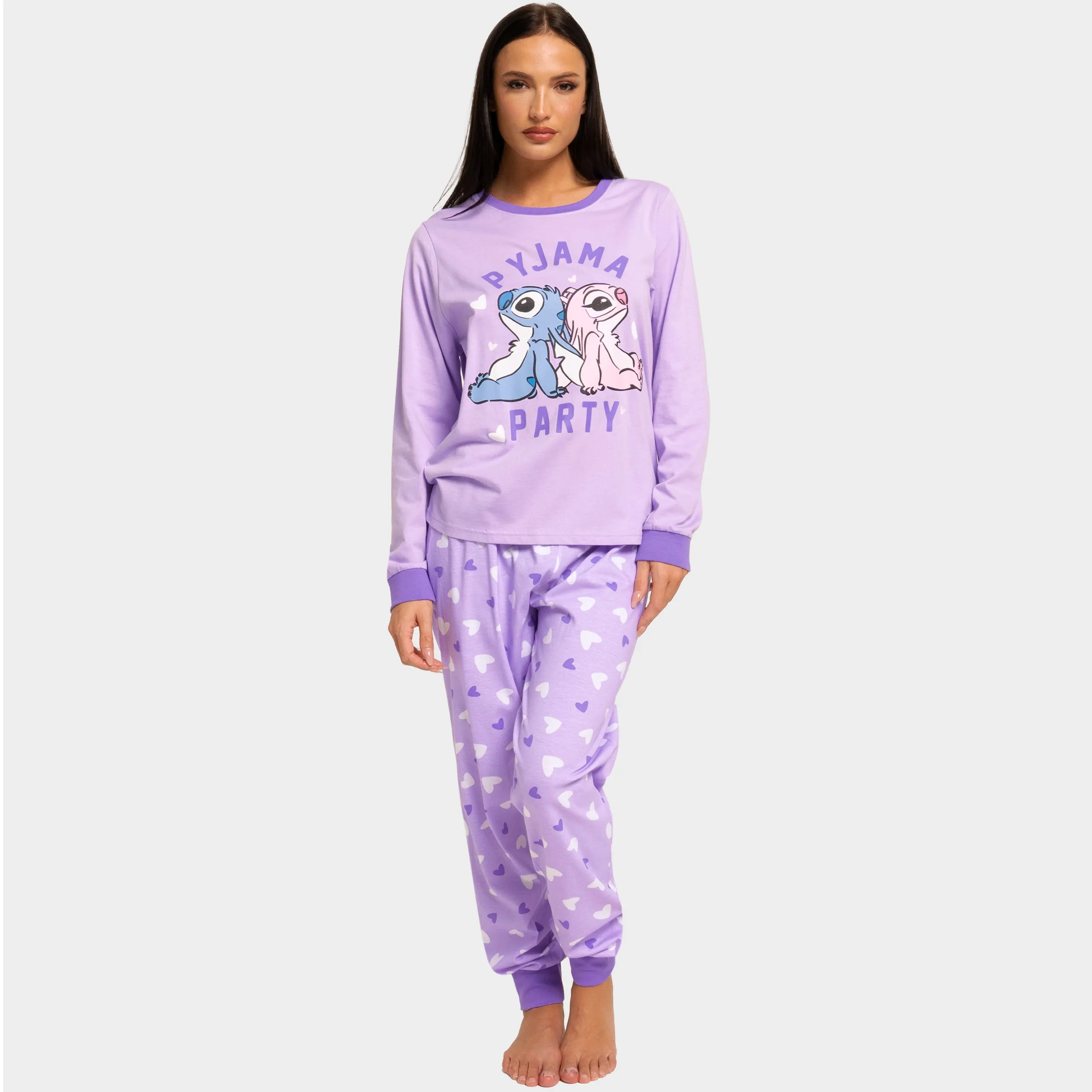 Womens Lilo & Stitch Pyjamas - Stitch And Angel