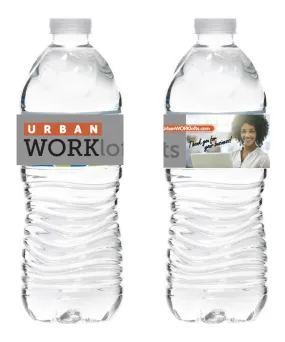 WORKlofts Bottled Water Label (1,000) @$0.37/ea