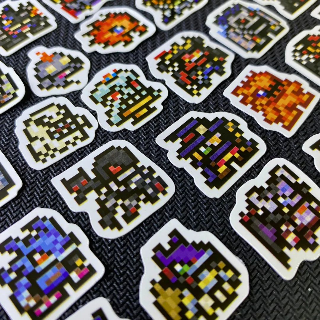 ZeninTCG - Fan-made- Mini Pixel Sticker Pack (Pendulum Series) [INSTOCK]