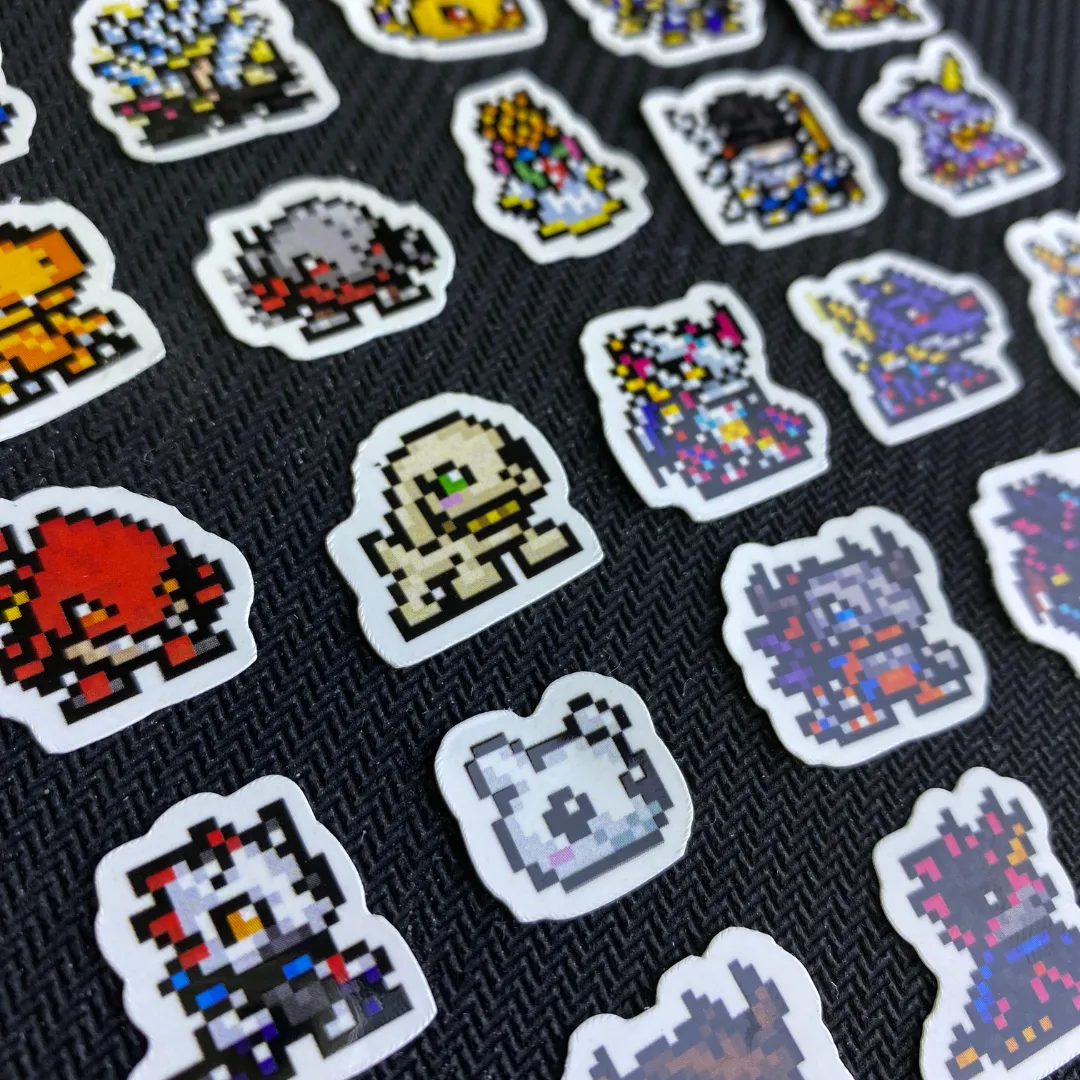 ZeninTCG - Fan-made- Mini Pixel Sticker Pack (Pendulum Series) [INSTOCK]